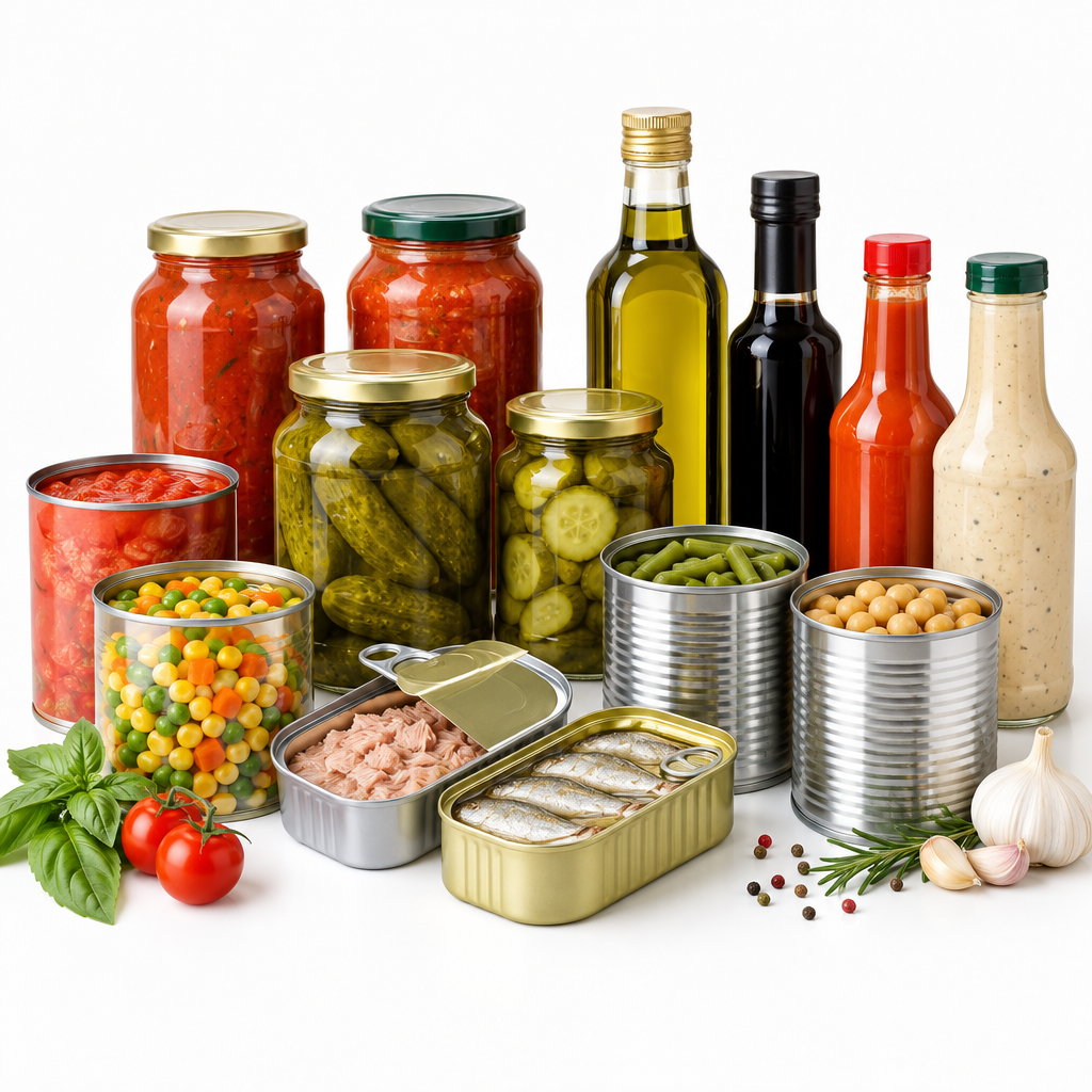 Canned & Bottled Foods