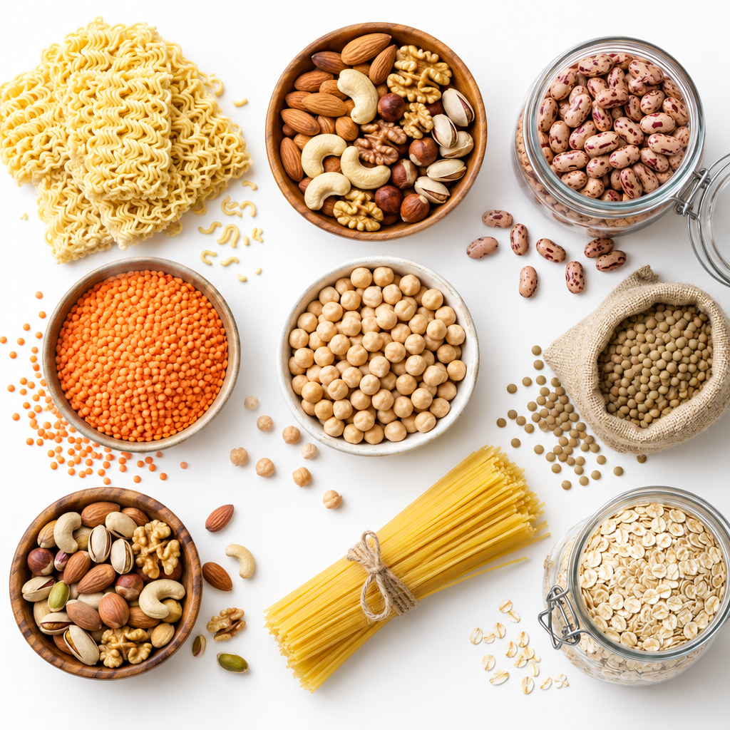 Dry Foods, Nuts & Noodles